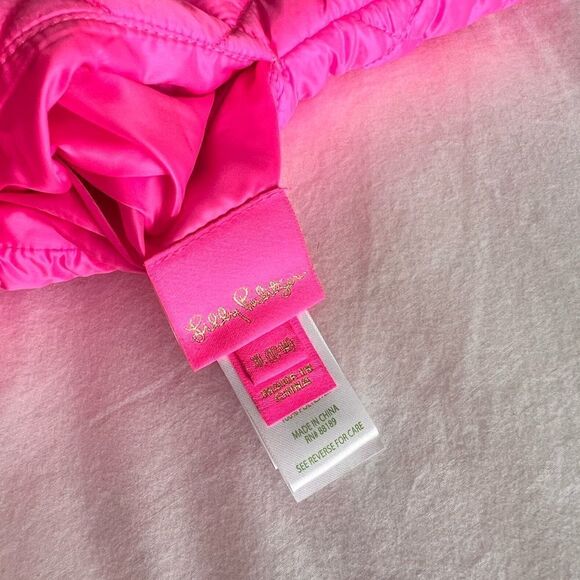 Lilly Pulitzer reversible quilted vest size XL 12-14 Girls - Picture 5 of 5